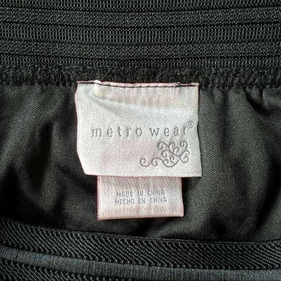 NEW Metro Wear Party Skirt Black Women’s Skirt Size XL - Picture 8 of 10